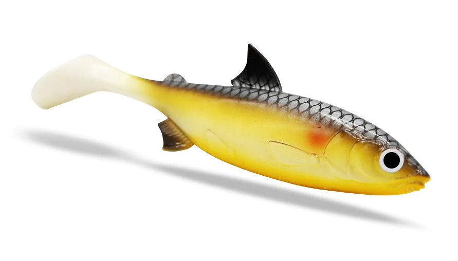 FishingGhost Renky Shad 15cm (38g) (2 stuks) - Rudd